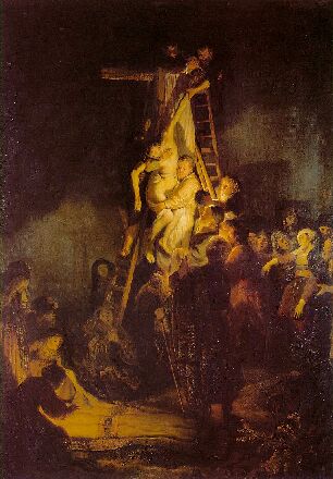 Descent from the Cross by Rembrandt